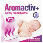 Aromactiv+, cerotto aromatico dal primo giorno di vita, 5 pezzi CONFEZIONE DIFETTOSA