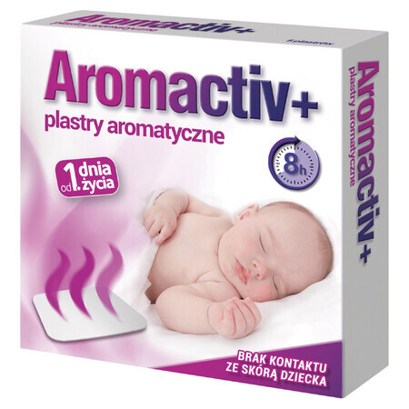 Aromactiv+, cerotto aromatico dal primo giorno di vita, 5 pezzi CONFEZIONE DIFETTOSA