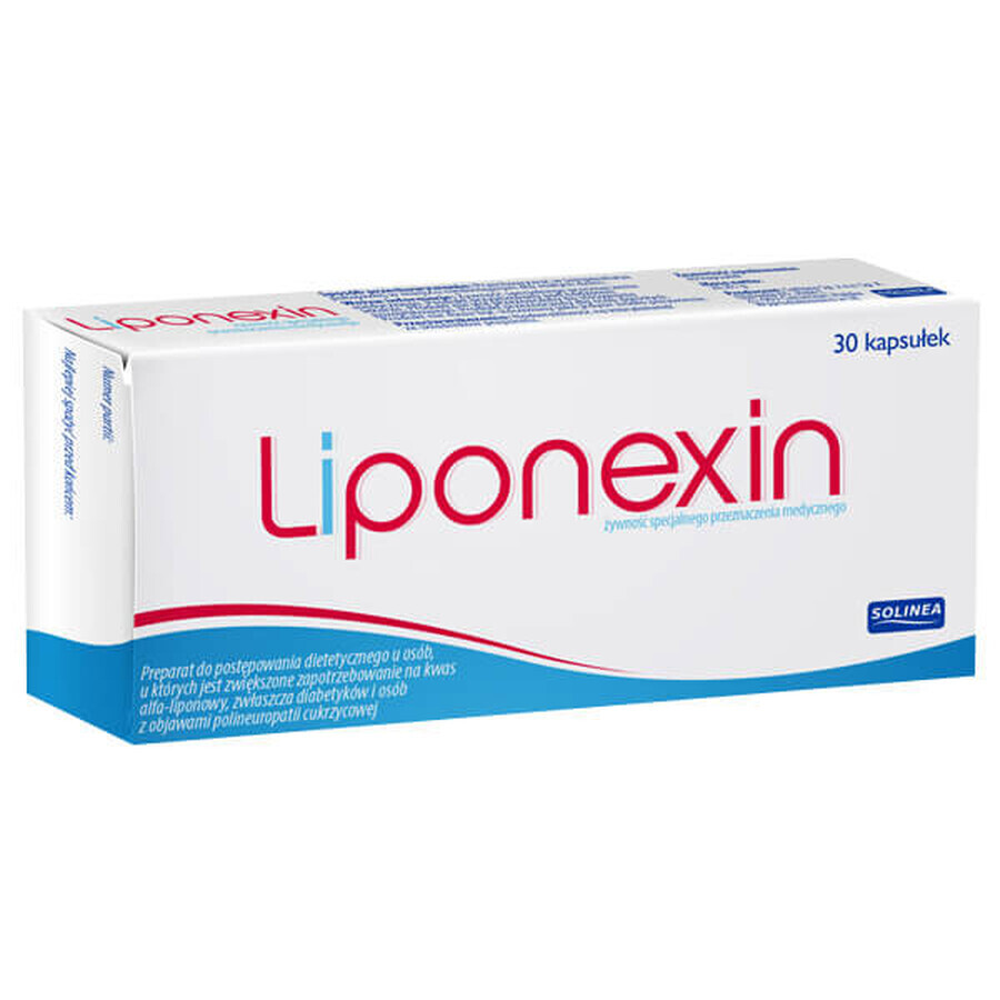 Liponexin, 30 capsule DATA BREVE