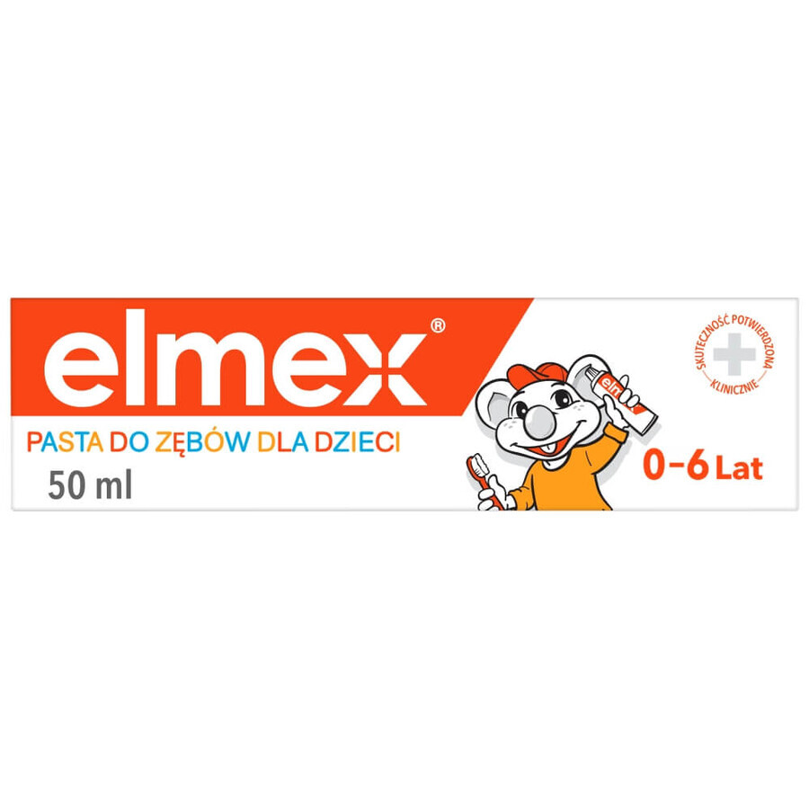 Elmex, dentifricio per bambini 0-6 anni, con fluoro, 50 ml CONFEZIONE CONTAMINATA