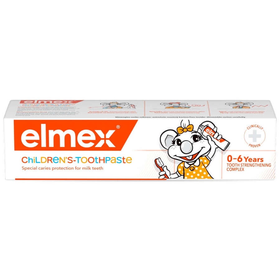 Elmex, dentifricio per bambini 0-6 anni, con fluoro, 50 ml CONFEZIONE CONTAMINATA