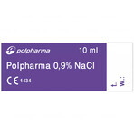 Polpharma 0,9% NaCl, soluzione di cloruro di sodio, 10 ml x 100 fiale CONFEZIONE DISTRUTTA