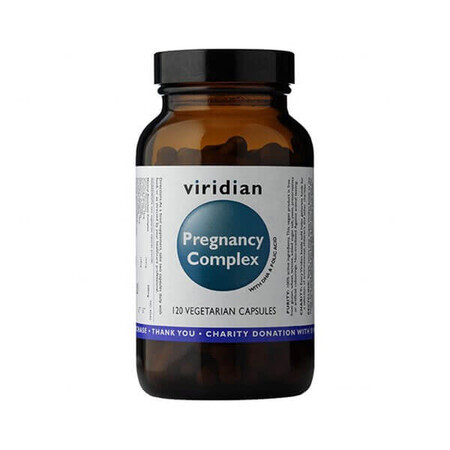 Viridian Pregnancy Complex, un complesso per le donne in gravidanza, 120 capsule BREVE DATA