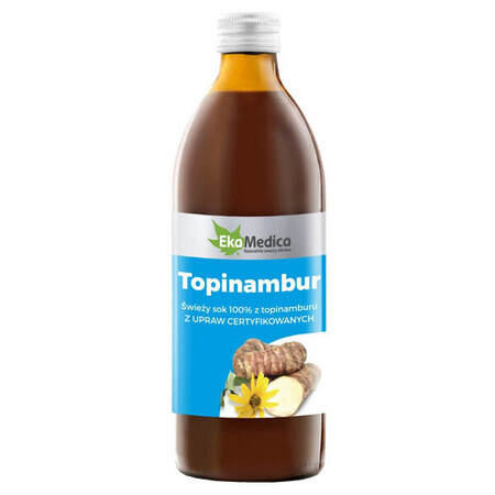 EkaMedica Topinambur, succo di frutta, 500 ml, DATA SCORTA