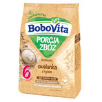 BoboVita Porcja Zbóż Farina d'avena con riso, senza latticini, senza zuccheri aggiunti, dopo 6 mesi, 170 g DATA SCORTA