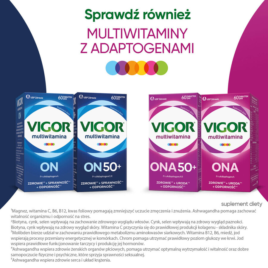 Vigor Multivitamin Ona, 60 comprimidos ENVASE DEPOSITADO