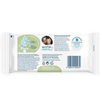 WaterWipes Soapberry Kids Bio, salviette umidificate, acqua con estratto di bacche di sapone, dalla nascita in poi, 12 x 60 pezzi CONFEZIONE DANNEGGIATA