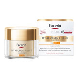 Eucerin Hyaluron Filler + Elasticity, crème de jour anti-rides raffermissante avec Thiamidol, SPF 30, 50 ml