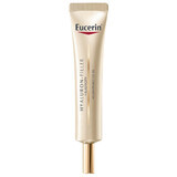 Eucerin Hyaluron Filler + Elasticity, crema de ojos reafirmante antiarrugas, SPF 20, 15 ml