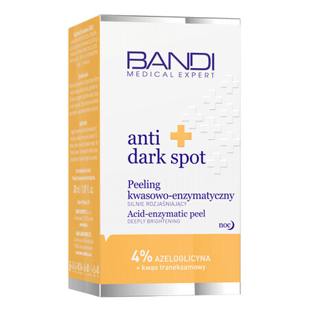 Bandi Medical Expert Anti-Macchia, peeling acido-enzimatico, fortemente schiarente, 30 ml