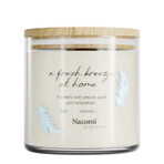 Nacomi Fragrances Soy Scented Candle A Fresh Breeze at Home 450g