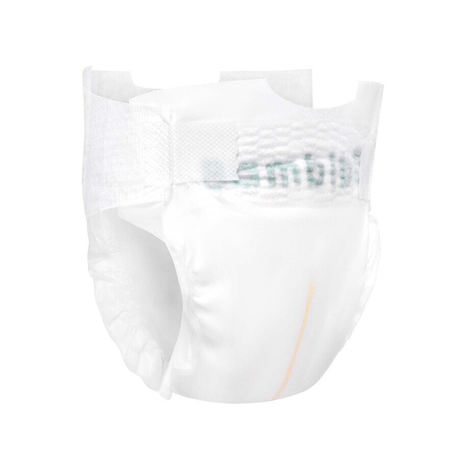 Bambiboo Cottonwear, biologisch katoenen wegwerpluiers, Newborn, maat 1, 2-4 kg, 28 stuks