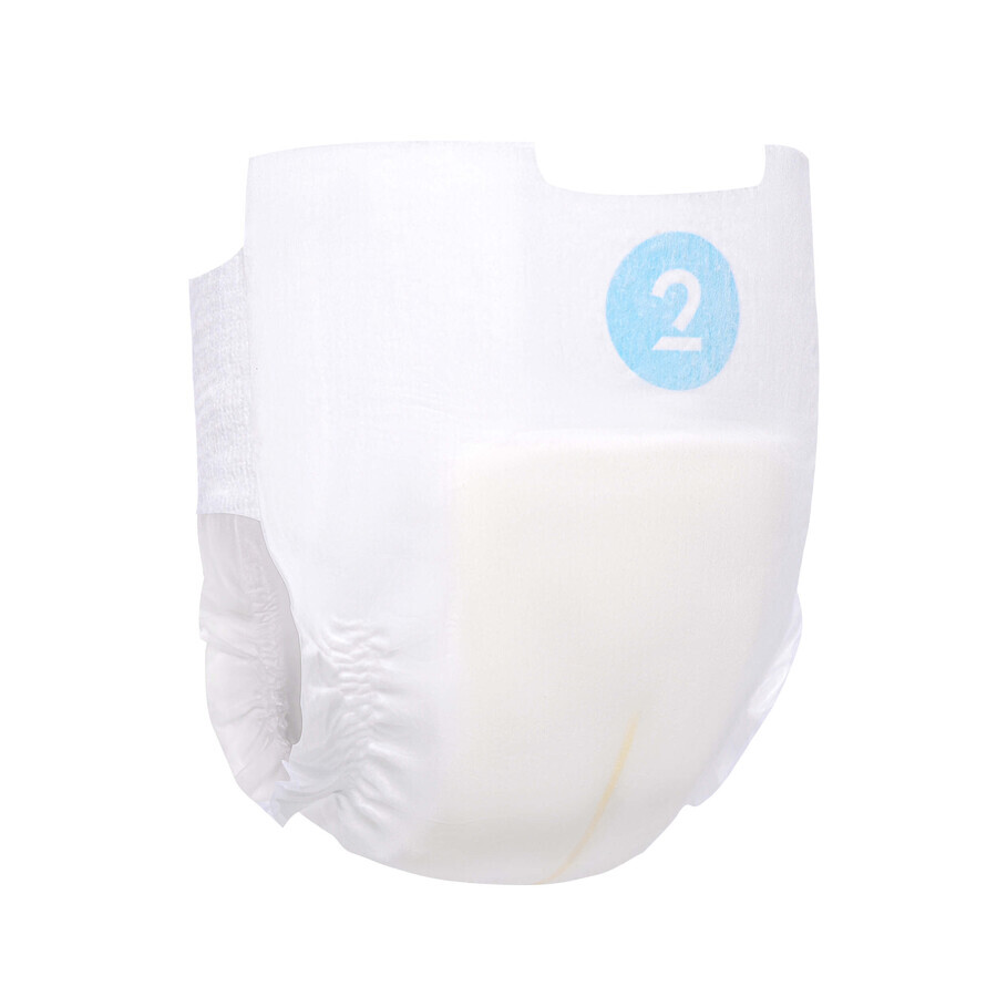 Bambiboo Cottonwear, Wegwerfwindeln aus Bio-Baumwolle, Mini, Größe 2, 3-8 kg, 26 Stück