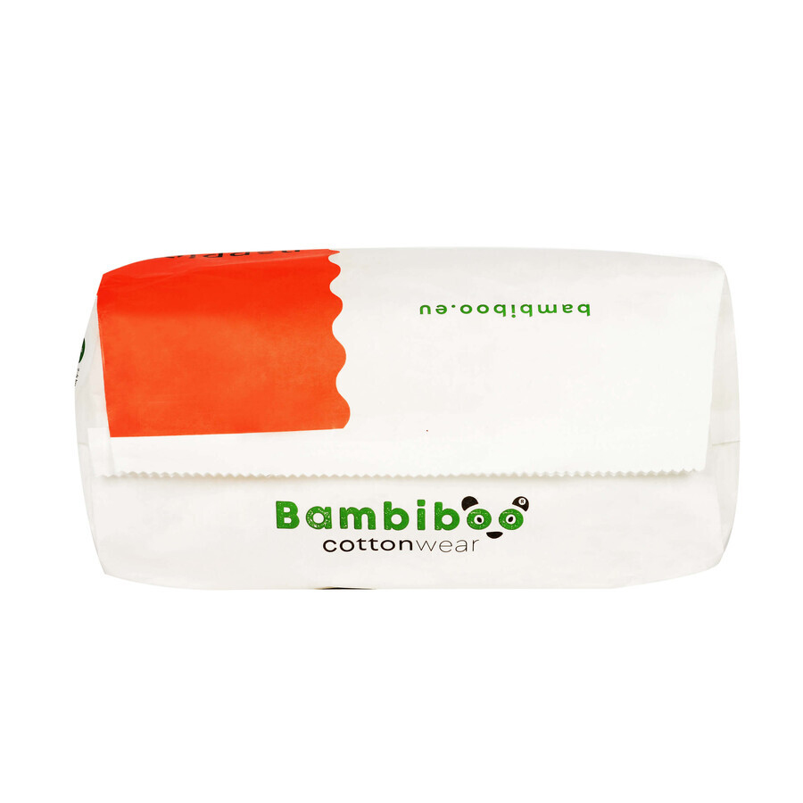 Bambiboo Cottonwear, Wegwerfwindeln aus Bio-Baumwolle, Junior, Größe 5, 12-17 kg, 28 Stück