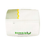 Bambiboo Cottonwear, Wegwerfwindeln aus Bio-Baumwolle, Maxi, Größe 4, 9-14 kg, 22 Stück