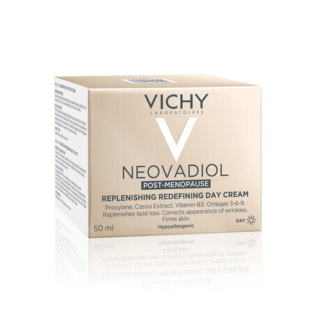 Vichy Neovadiol Crema de zi cu efect de refacere a lipidelor si redefinire Post-Menopause, 50 ml