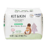 Kit&amp;Kin, scutece biodegradabile de unică folosință, mărimea 4 Maxi Plus, 9-14 kg, 32 buc