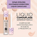 Eveline Cosmetics Liquid Camuflage, corector rezistent la apă cu acid hialuronic, nr. 03, Soft Natural, 7 ml