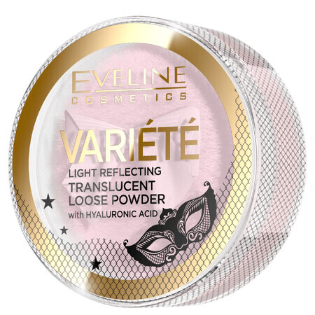 Eveline Cosmetics Variete, reflective loose powder, transparent, 6 g