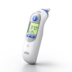 Braun ThermoScan 7+ IRT6525, termometro auricolare con precisione Age e modalità notturna