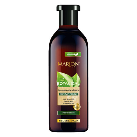 Marion Botanical, shampoo rigenerante alle erbe, equiseto di campo, capelli danneggiati, 400 ml