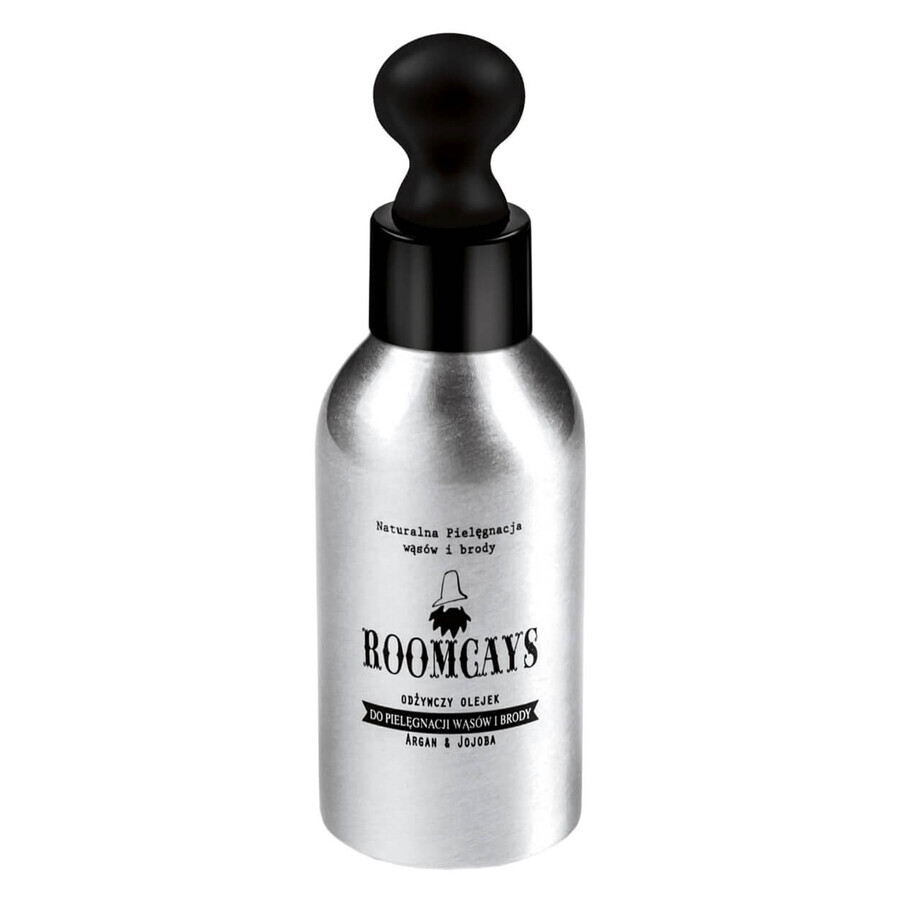 Roomcays, olio nutriente per barba e baffi, 50 ml