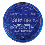 Lash Brow, sapone nero per lo styling delle sopracciglia, cheratina + pantenolo, 50 g