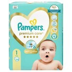 Pampers Premium Care, Windeln Größe 1, 2-5 kg, 72 Stück