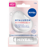 Nivea Hyaluron, Balsamo per labbra, Rosa trasparente, 5,2 g