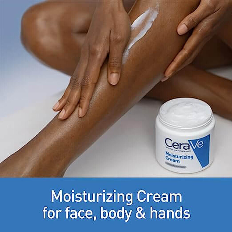 Moisturising face and body cream for dry and very dry skin, 454 g, CeraVe