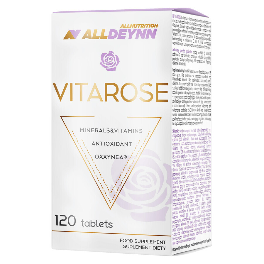 Allnutrition Alldeynn VitaRose, 120 compresse