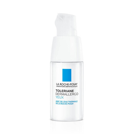 La Roche-Posay Toleriane Dermallergo Feuchtigkeitsspendende, beruhigende und reparierende Augencreme, 20 ml