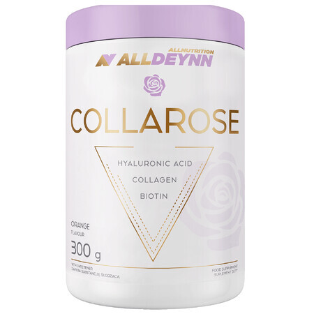 Allnutrition Alldeynn CollaRose, Orangengeschmack, 300 g