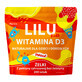 Lilu Kids Vitamina D3, gelatine naturali per bambini e adulti, gusto arancia, 200 pezzi