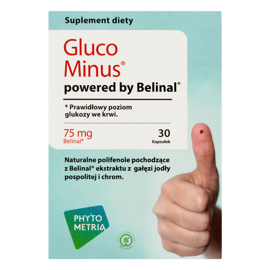 Gluco Minus potenziato da Belinal, 30 capsule