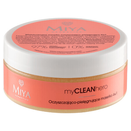 Miya myCLEANhero, Burro detergente e detergente 4 in 1, 70 g