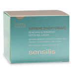 Sensilis Supreme, gel-crema notte riparatore e ringiovanente, 50 ml