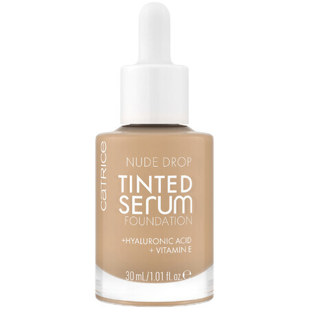 Catrice Nude Drop Tinted Serum Foundation, fondotinta-siero idratante, 030C, 30ml