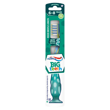 Aquafresh My Big Teeth, toothbrush for children aged 6-8, Psi Patrol, 1 pc