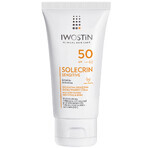 Iwostin Solecrin Sensitive Set, schützende Emulsion SPF 50, empfindliche Haut, 2 x 100 ml + kostenloser Strandball