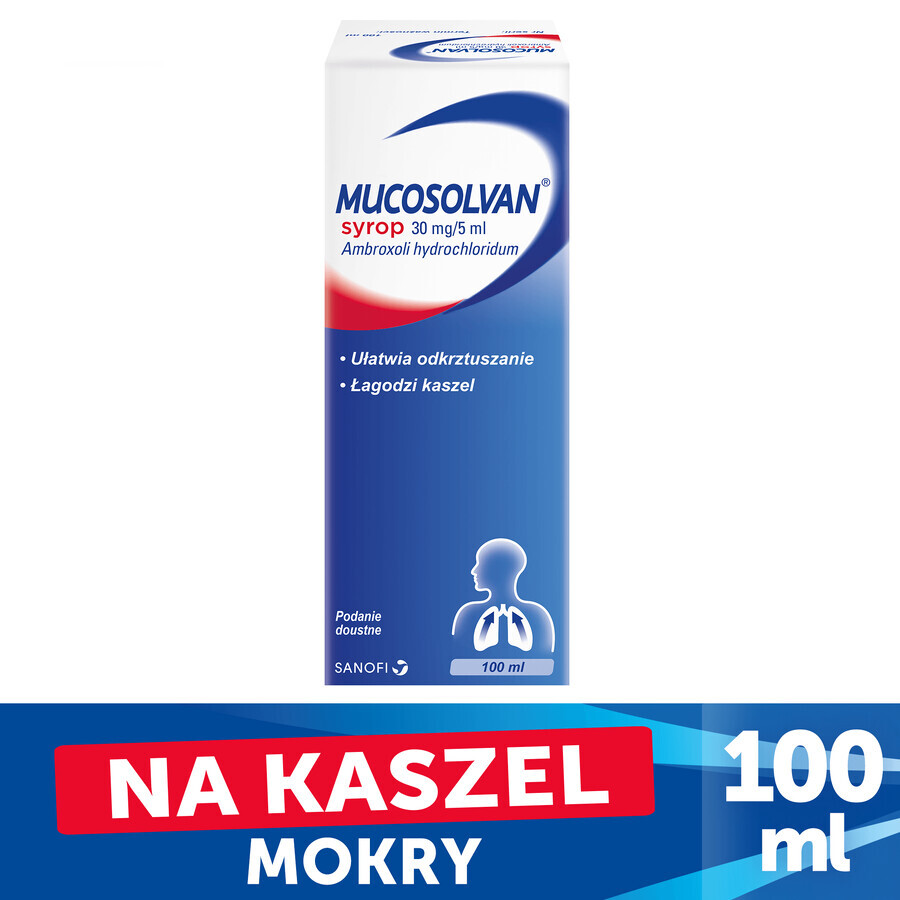 Mucosolvan 30 mg/5 ml, sciroppo, 100 ml