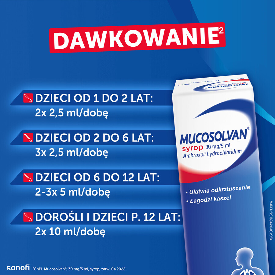 Mucosolvan 30 mg/5 ml, sciroppo, 100 ml