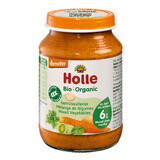 Plato Holle Bio, verduras mixtas, después de 6 meses, 190 g