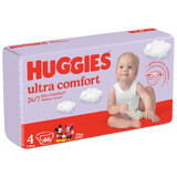 Huggies Ultra Comfort, pannolini, Disney, taglia 4, 7-18 kg, Mega, 66 pz.