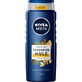 Nivea Men, Gel doccia 3 in 1 per viso, corpo e capelli, Tangerine Mule, 500 ml