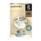 Suavinex Premium Gold Edition, clip per manichino, blu, 1 pezzo