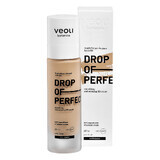 Veoli Botanica Goccia di Perfezione. BB Cream levigante e coprente, SPF 20, n. 4.0 N Ambra, 30 ml