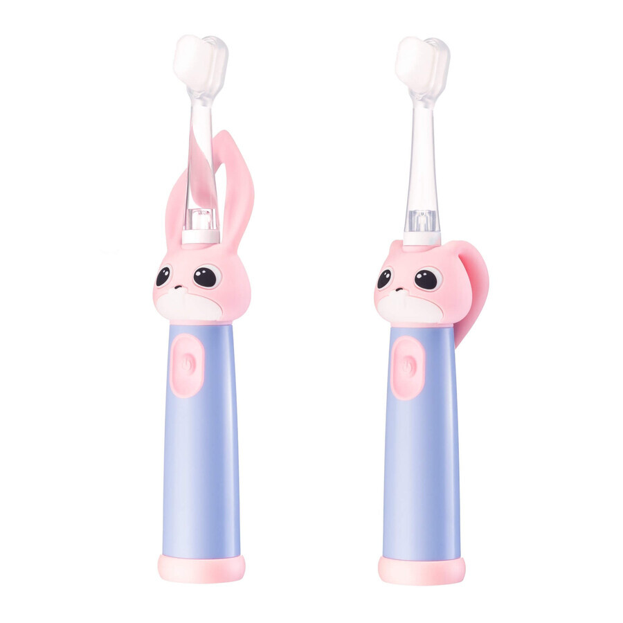 Vitammy Bunny sonic toothbrush for children, pink, 0-3 years, 1 pc