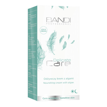 Bandi Delicate Care, crema facial nutritiva con algas, 50 ml