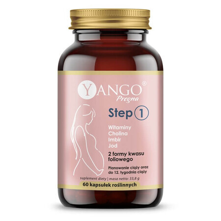 Yango Pregna Step 1, 60 capsule vegetali